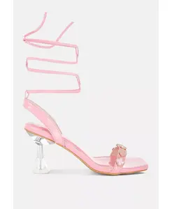Элегантные туфли-шпильки Ebina с декоративной катушкой London Rag, розовый