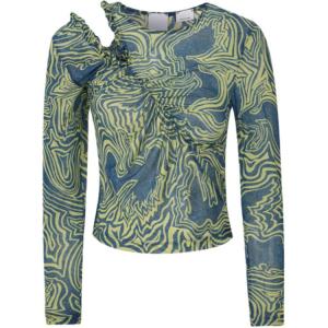 PINKO Футболка женская синяя