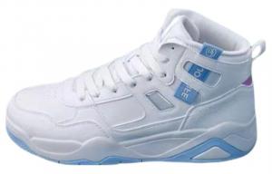 Скользоустойчивые высокие кеды мужские QIAODAN, Jordan White