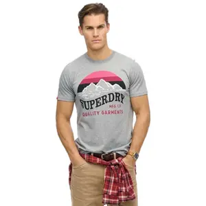 Футболка с коротким рукавом Superdry Cl Great Outdoors Relaxed, серый