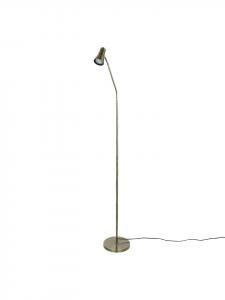 Напольная лампа (Ш)23 x (Д)55 x (В)133 см, отделка под старинную латунь