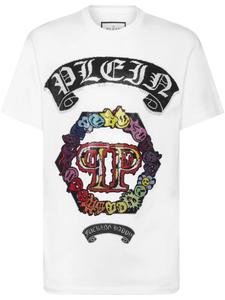 Футболка Philipp Plein SS Strass Smile, белый