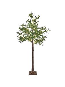 Beliani Декоративный светодиодный светильник CELIONI в зелено-коричнево-черном цвете - (Ш) 68 x (В) 180 x (Д) 68 см