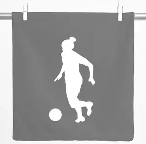 Декоративная наволочка Huuraa, футбольный подарок, 40x40 см, стальной серый хлопок, футбольное украшение Hellweg Druckerei