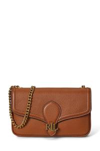 Кожаный кошелек Lauren Ralph Lauren, коричневый