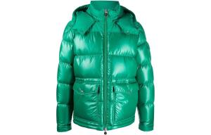 Мужской пуховик Moncler, зеленый