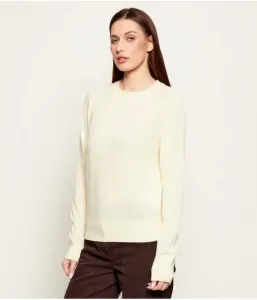 Шерстяной свитер regular fit Max&Co., желтый