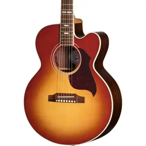 Электроакустическая гитара Gibson Parlor Rosewood EC - Розовое дерево с эффектом бурста