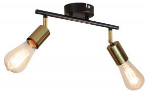 Потолочный светильник Nettlife Nixie 2-flammig, золото - металл - 4 х 12 х 30 см