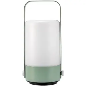 Светодиодный фонарь Charm, 1 шт., теплый белый, на батарейках Pauleen, светло-зеленый