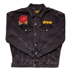 Куртка hearty trucker jacket 'medium black wash' Drew House, черный