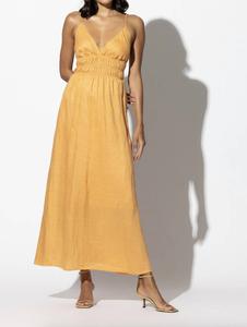 Платье Adison в цвете танжело LUSANA, Tangelo