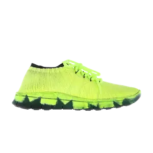 Кроссовки Maison Margiela Knit Trainer 'Painted Crackle', желтый