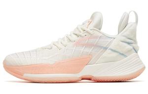 Баскетбольные кроссовки Light Horseman 3 мужские с низким верхом белые/пудровые Anta