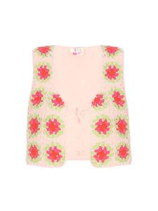 Свитер-жилет IZIA, цвет cream multicolor