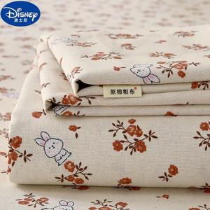 Disney Простыня из хлопка и льна 200х230 см, односпальная, ткань Chunri Noren