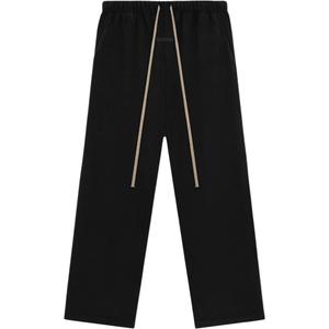 Футболка Fear Of God Essentials, расслабленного кроя, матового черного цвета