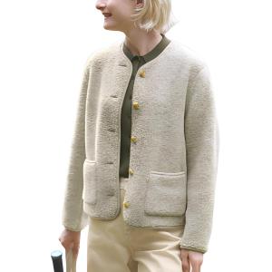 UNIQLO Пальто с бархатистой текстурой Women's, Light Beige