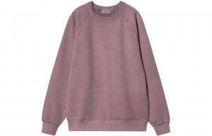 Толстовка таос Carhartt WIP, серо-розовый