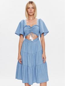 Платье на каждый день, стандартного кроя Pepe Jeans, синий