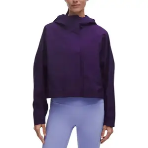 Женская куртка от дождя Lululemon, темно-фиолетовый