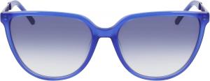 Мужские солнцезащитные очки Calvin Klein Ck21706s «кошачий глаз», Milky Cobalt