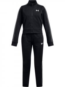 Under Armour Укороченный трикотажный спортивный костюм "UA Icon" черного цвета