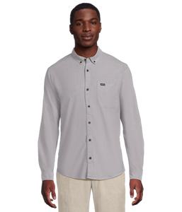 Топ RVCA Thatll Do Stretch Long Sleeve Woven, цвет Garage Blue