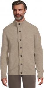 Свитер Barbour Men's Essential Patch Zip Through Knitted Jumper, New Stone