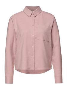 Блузка с длинными рукавами из меланжевого цвета пудры. Street One