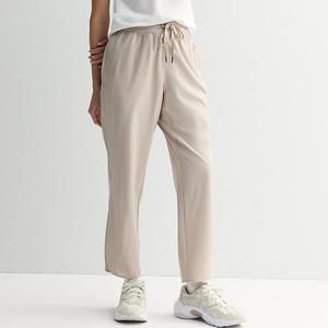 Женские брюки с кулиской из влагоотводящей ткани Tek Gear, Bailey Beige