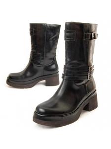 Ботинки Motta2 черного цвета Montevita