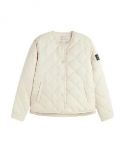 Куртка с застежкой спереди Ecoalf, бежевый