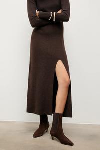 Замшевые ботильоны Answear.Lab, коричневый