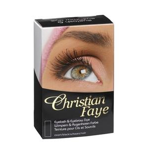 Christian Faye Черная краска для бровей/ресниц