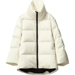 Jil Sander FW25 Пуховик Women's UNIQLO, айвори