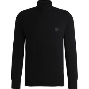 Свитер с нашивкой Boss Logo HUGO BOSS, черный