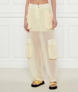 Штаны под домом Relaxed fit Pinko, желтый