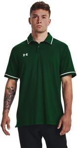 Under Armour мужская футболка-поло Tipped Teams Performance, Forest Green/White