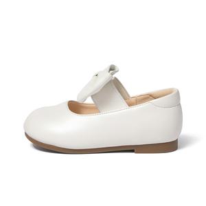 Легкие детские кожаные туфли для детей Snoffy, белый