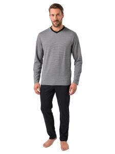 JP1880 Длинная черная пижама