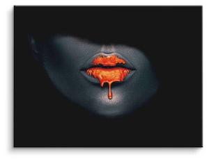 Картина на холсте ArtMind Rote Lippen, многоцветный