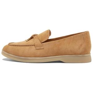 Лоферы женские цвета экрю/кемэл/светло-абрикосовый BASTO, Camel