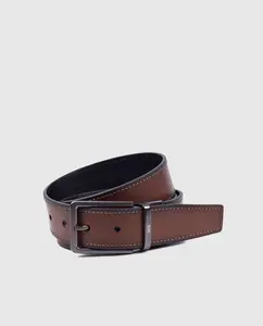 Двусторонний кожаный ремень Miguel Bellido, мультиколор