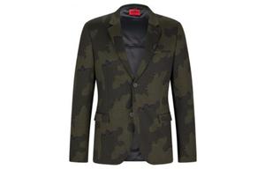 HUGO BOSS Костюм деловой мужской FW22 Dark Green