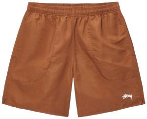 Шорты Stussy Big Basic Water Short, коричневый