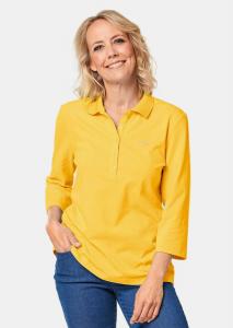 Поло GOLDNER, цвет honig