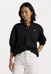 Толстовка Polo Ralph Lauren POLO-COLLAR FLEECE PULLOVER, Black