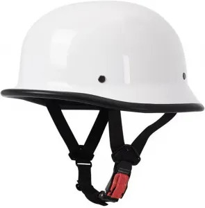 Ретро мотоциклетный шлем, мотоциклетный полушлем в немецком стиле, одобрен DOT/ECE, полушлем-«джет» для круизеров и скутеров, открытый шлем, шлем для скутеров для взрослых, женщин и мужчин HaiBing, 3