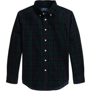 Детская повседневная рубашка Polo Ralph Lauren, зеленый